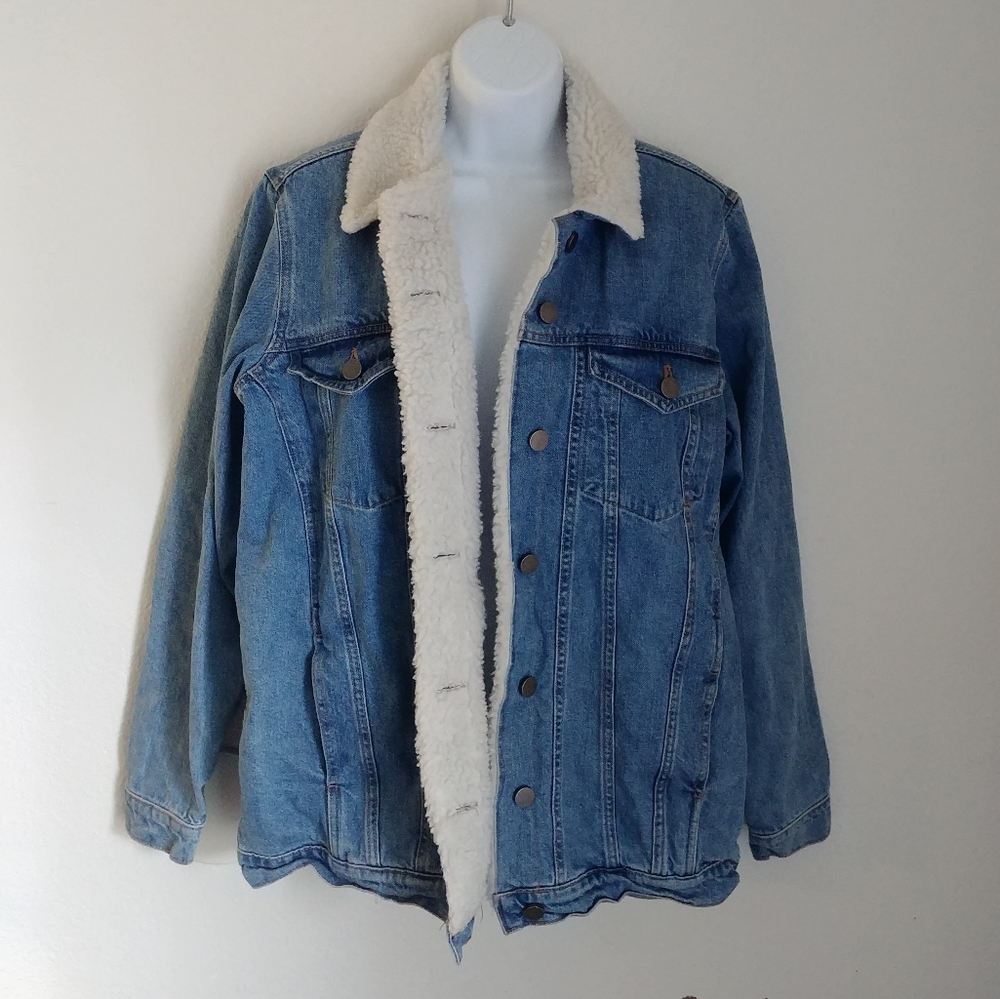 Sherpa Denim Jacket